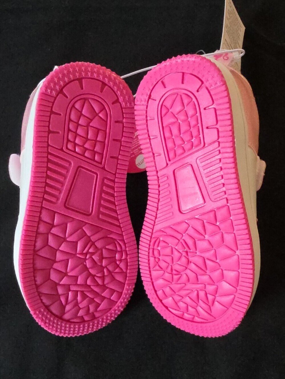 Barbie Pink and White Butterfly Velcro Sneakers - Picture 4 of 11